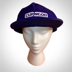 DA Vintage Curwood Packaging Food Blue Baseball Cap Hat Unisex Mens One Size